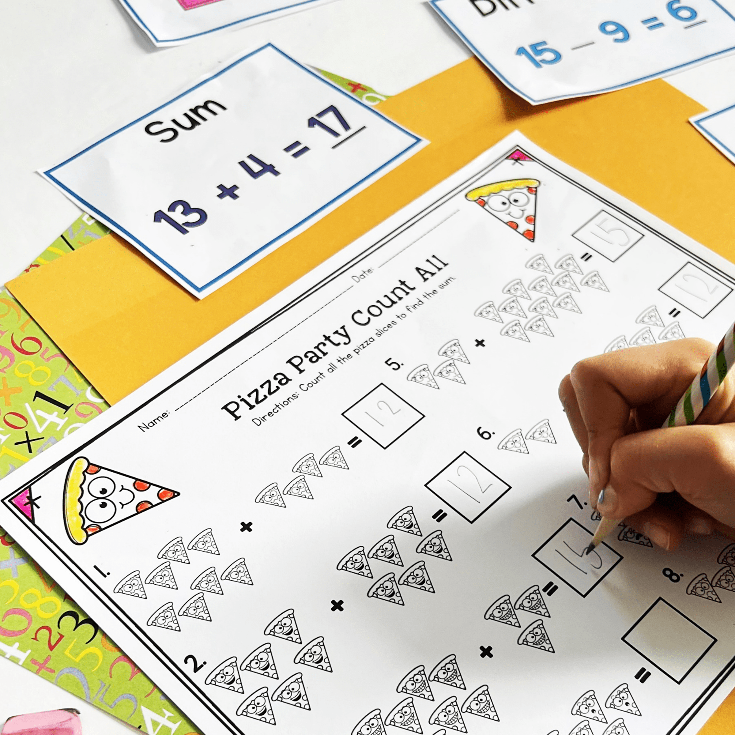 Relate Counting to Addition & Subtraction - 1st Grade Math - 1.OA.C.5 - Image 3