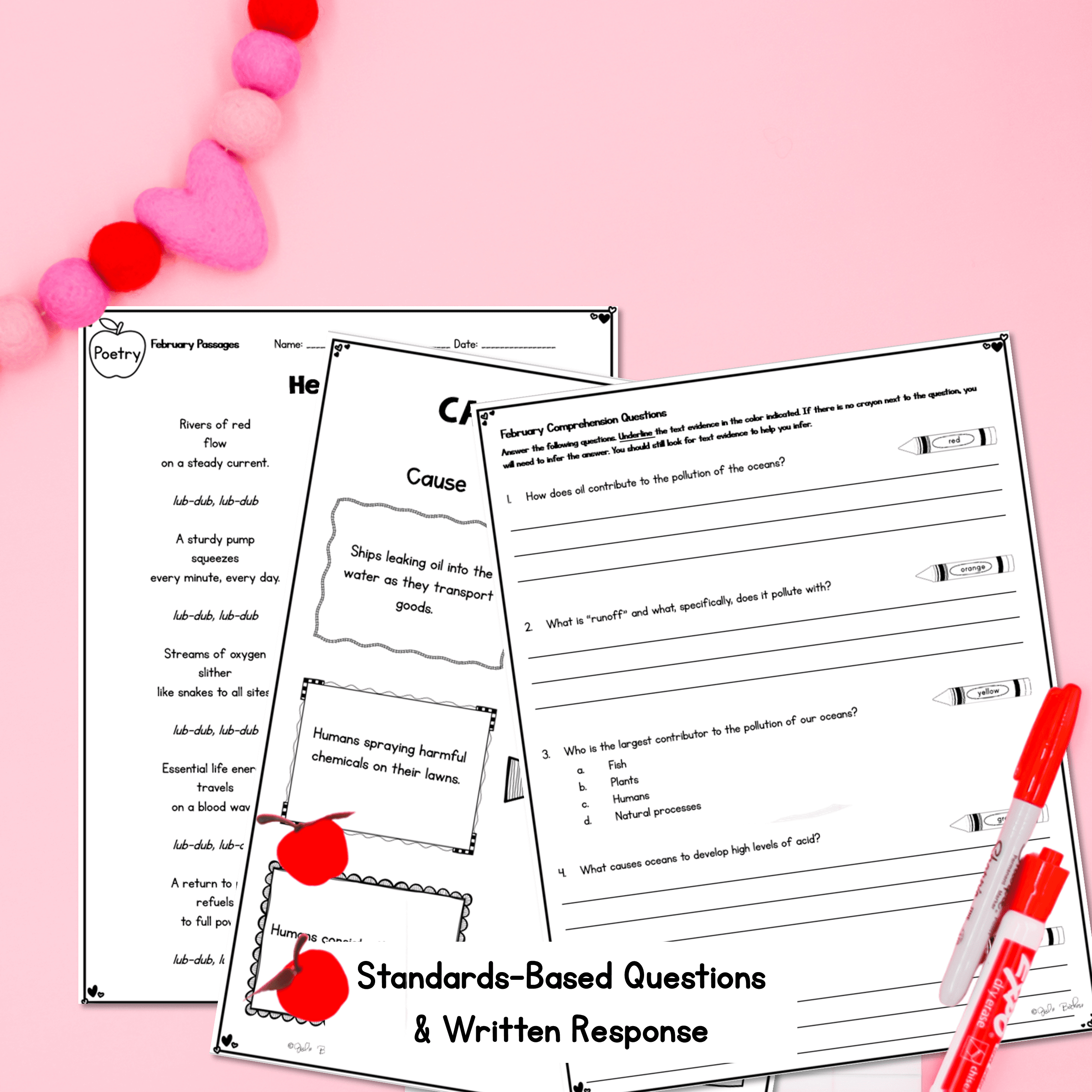 February Lexile Leveled Differentiated Reading Passages - 4th & 5th Grade - Image 4