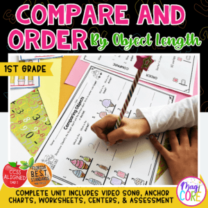 Compare and Order by Length - 1st Grade Math - 1.MD.A.1 | MA.1.M.1.2