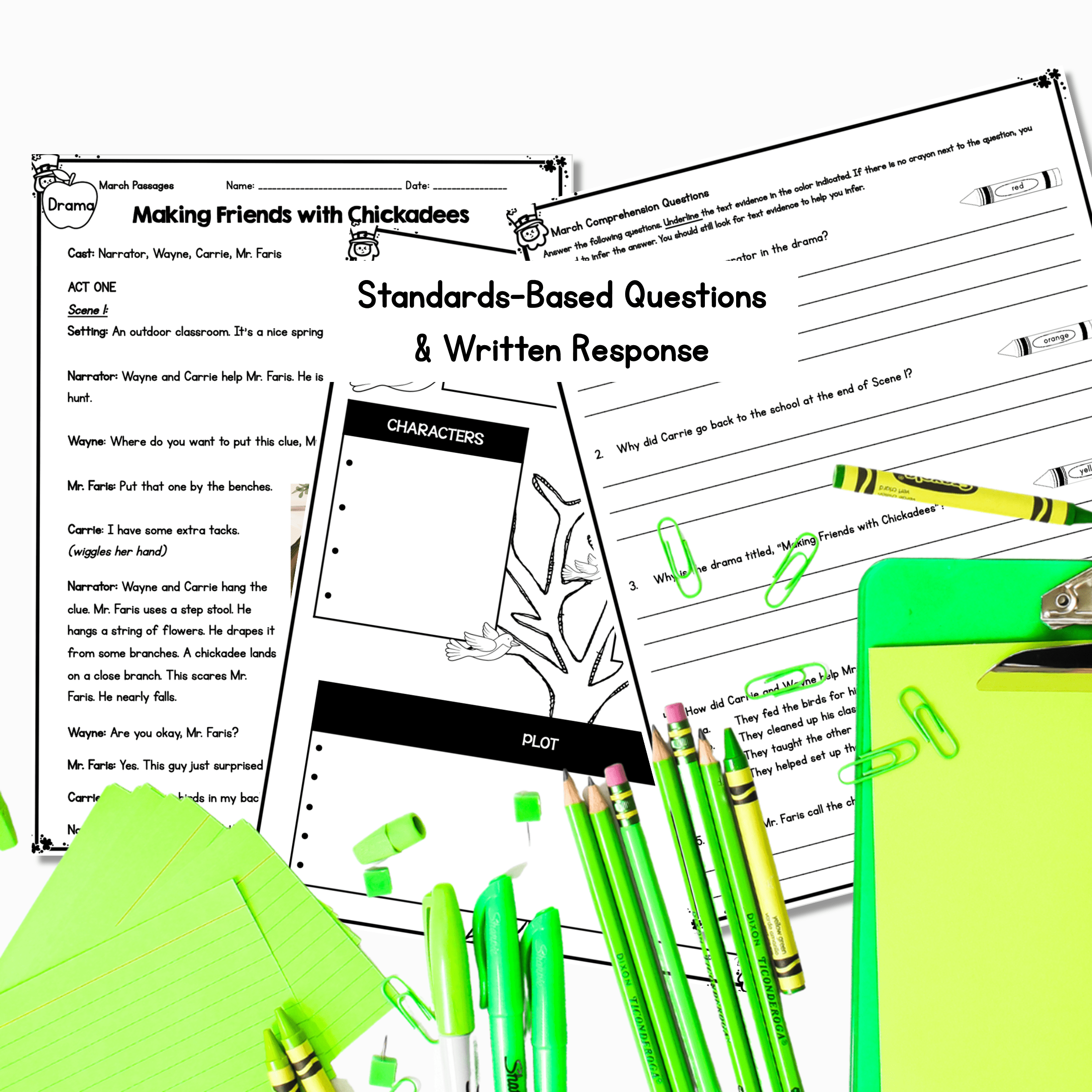 March Lexile Leveled Differentiated Reading Passages - 2nd & 3rd Grade - Image 4
