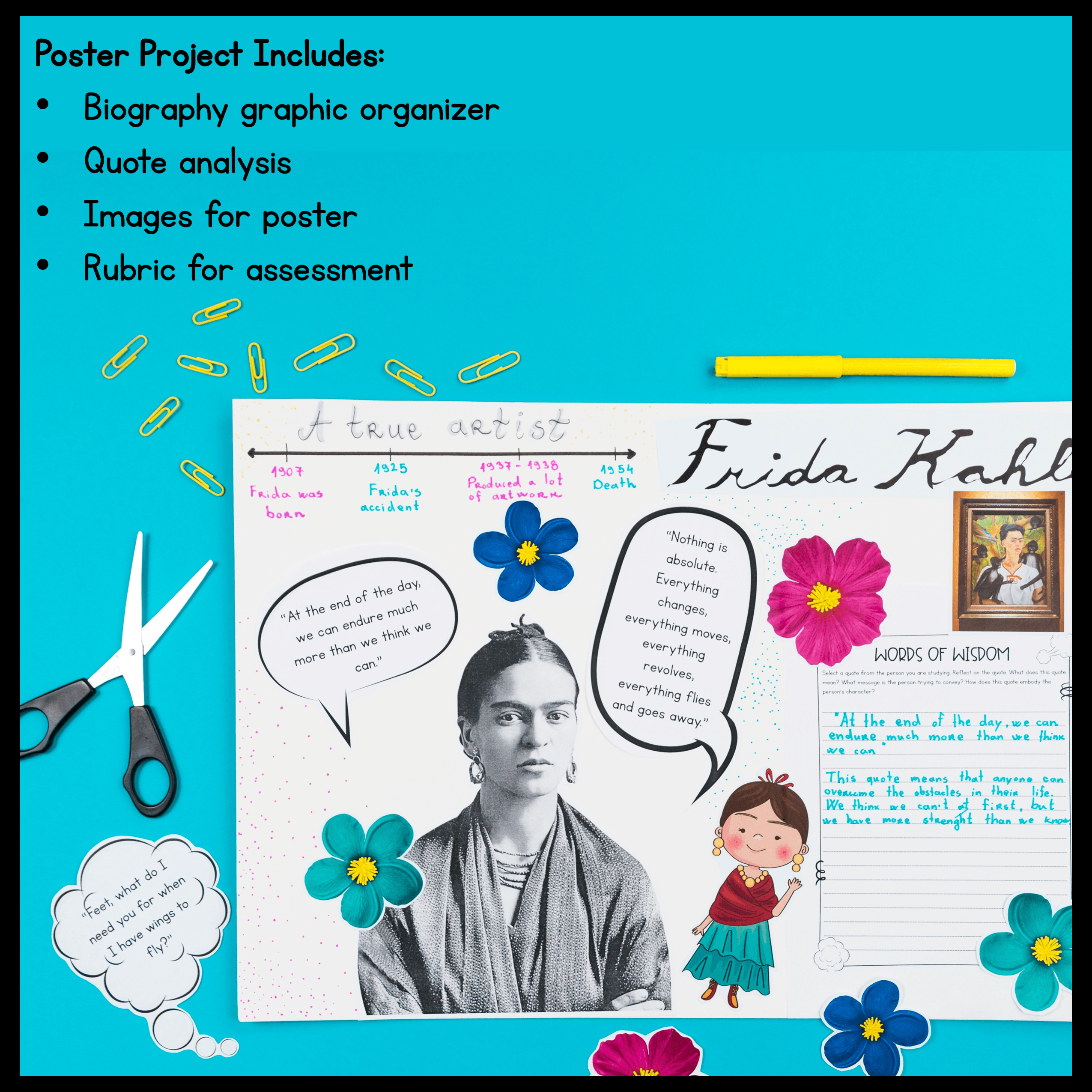 Women's History - Passages & Biography Project - 2nd-5th Grade - Image 4