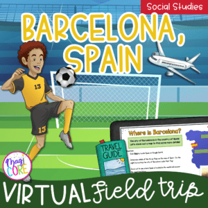 Virtual Field Trip to Barcelona, Spain Google Slides Digital Resource Activities
