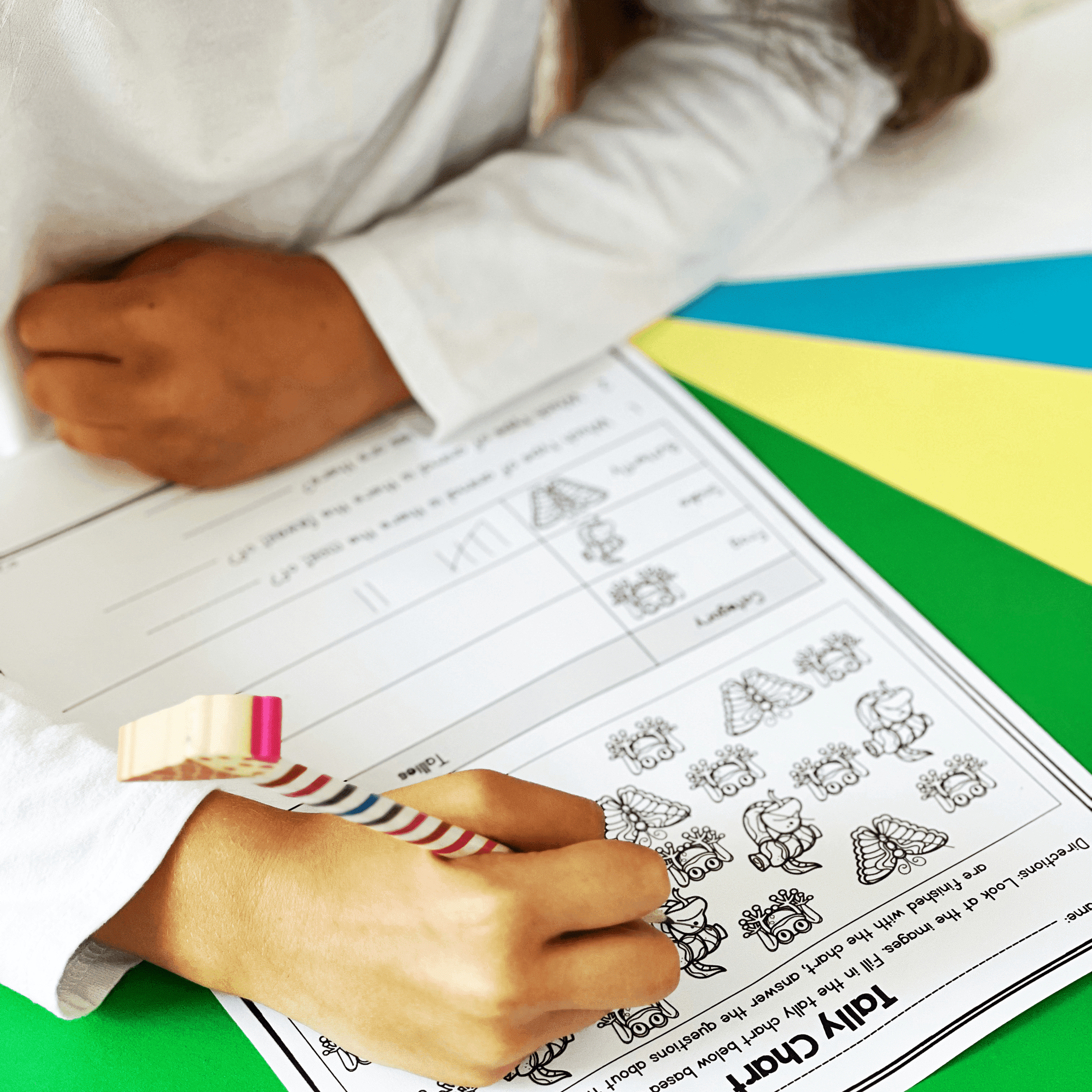 Collect & Interpret Data Tally Marks Pictographs FL BEST MA.1.DP.1.1 MA.1.DP.1.2 - Image 3