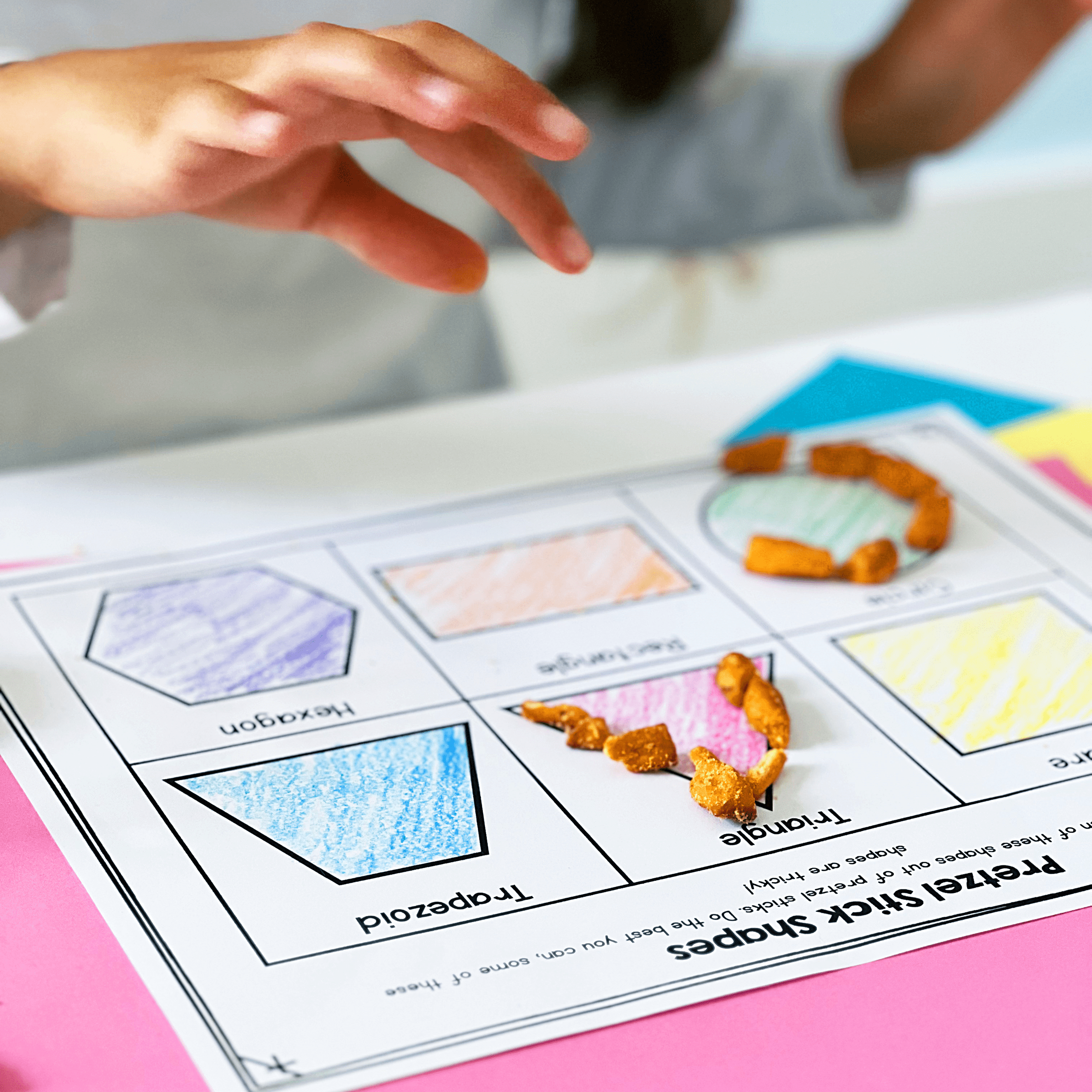 2D and 3D Shape Attributes 1st Grade Math 1.G.A.1 - MA.1.GR.1.1 Worksheets Unit - Image 4