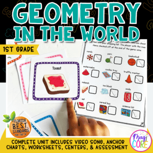 Geometry in the World - 1st Grade Math - Florida BEST MA.1.GR.1.4