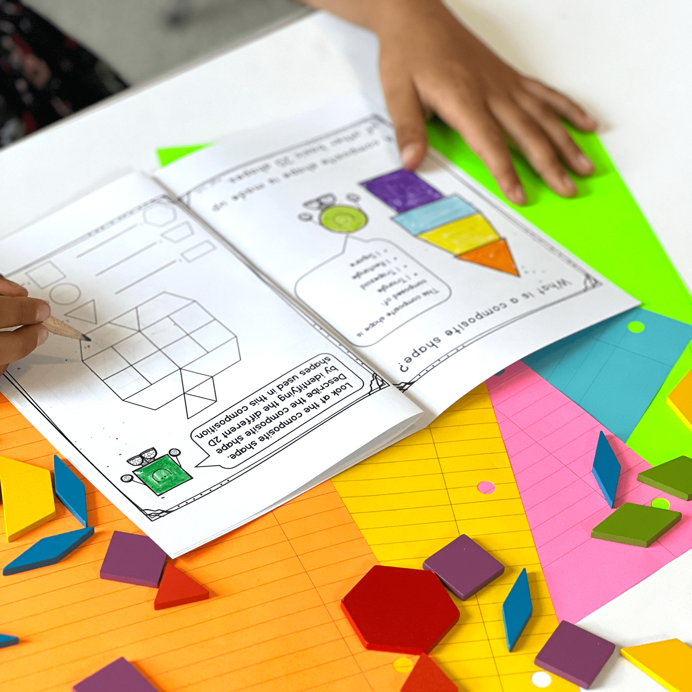Composing Shapes - 2D & 3D - 1st Grade Math - 1.G.A.2 - Image 6