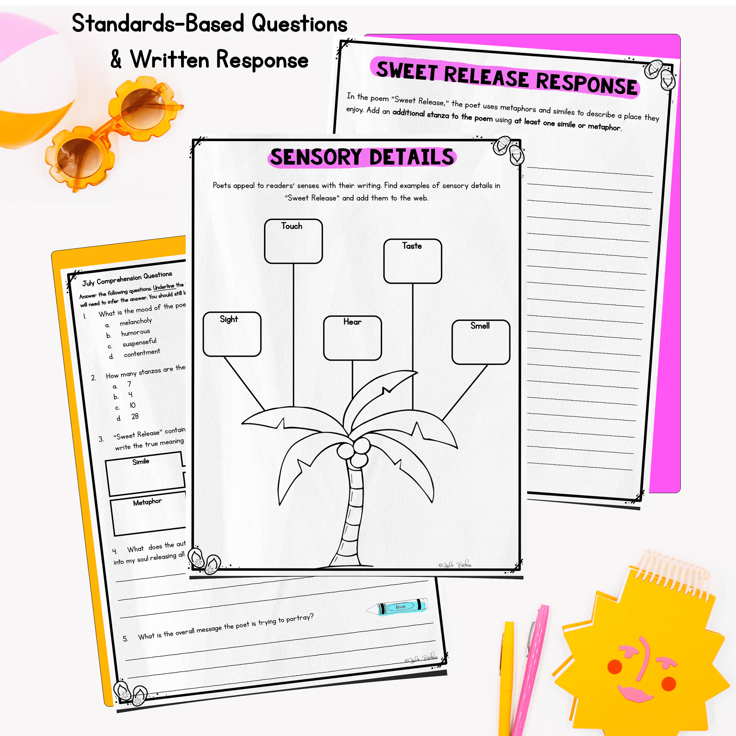July Lexile Leveled Differentiated Reading Passages - 4th & 5th Grade - Image 4