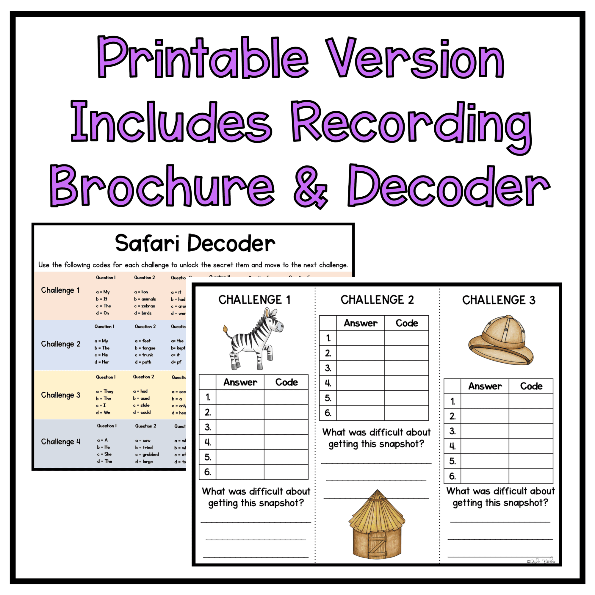 Reading Comprehension Escape Room Reading Skills Bundle 1st Grade Print Digital - Image 13