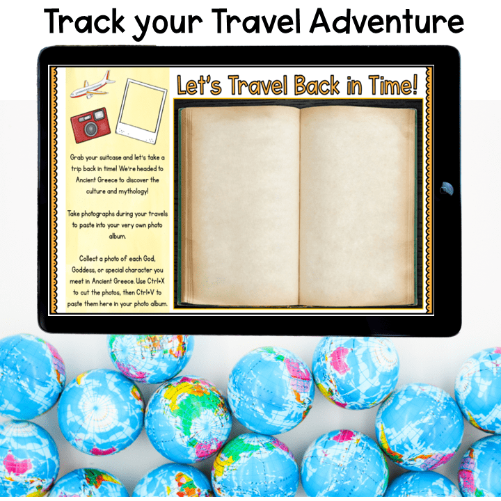 Virtual Field Trip to Ancient Greece Greek Gods Google Slides Digital Resource - Image 3