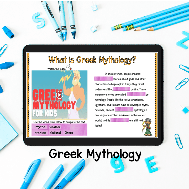 Virtual Field Trip to Ancient Greece Greek Gods Google Slides Digital Resource - Image 7