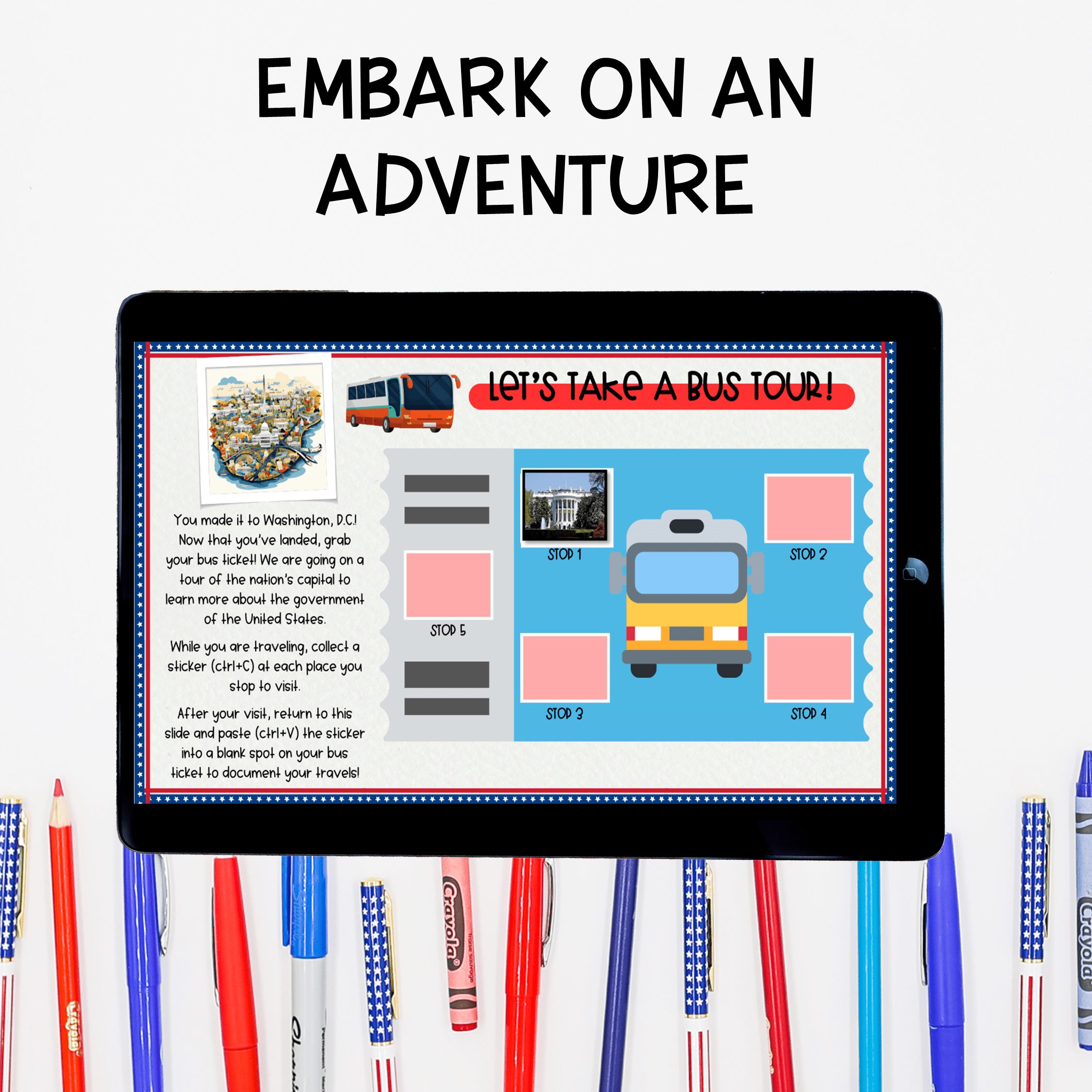 Three Branches of Government Virtual Field Trip Activity President Inauguration - Image 2