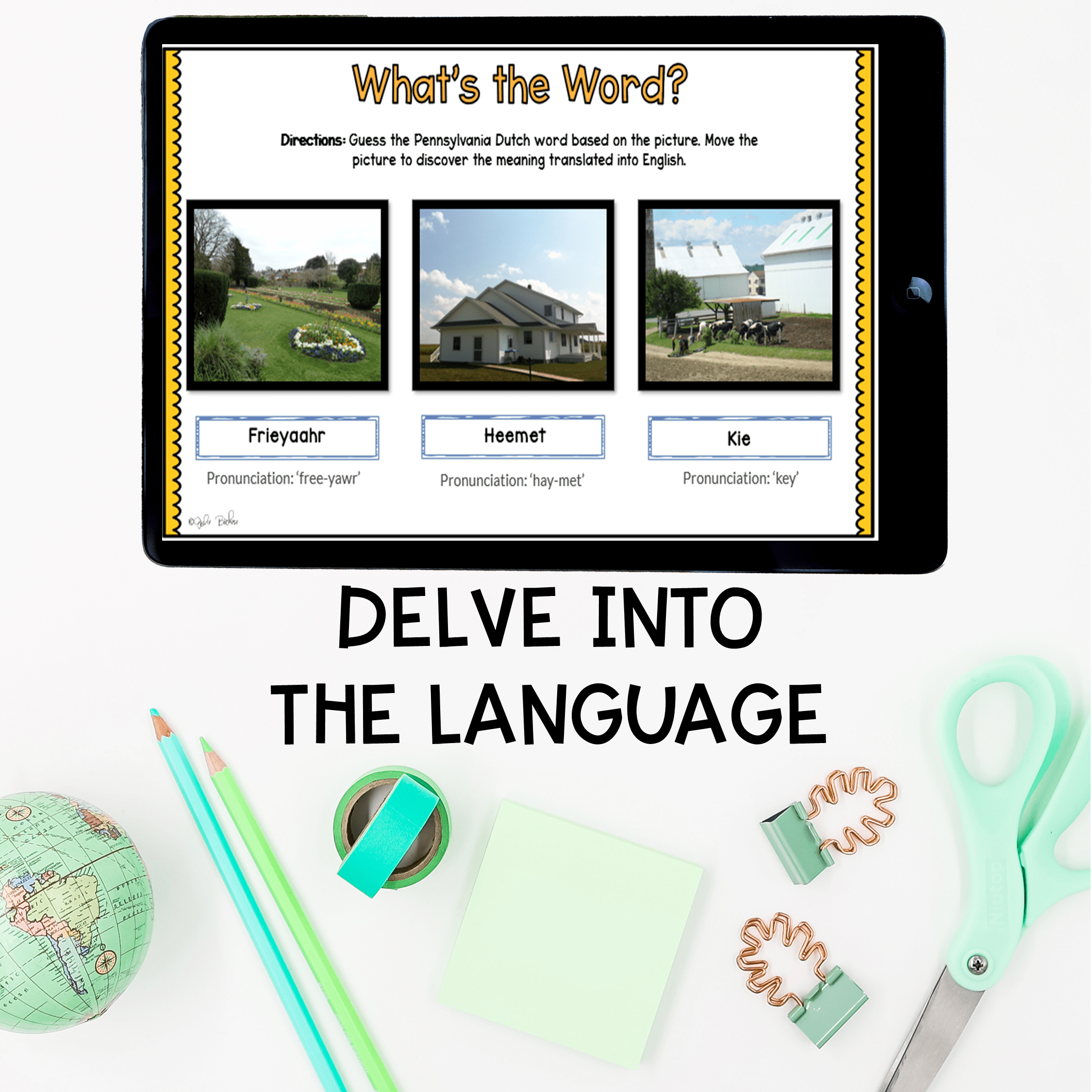 Virtual Field Trip Pennsylvania Amish Digital Resource Google Slides Activity - Image 6