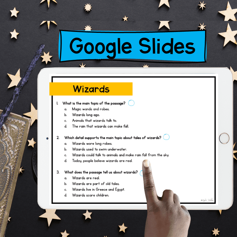 Main Topic Reading Comprehension Escape Room & Webscape 1st Grade Main Idea - Image 11