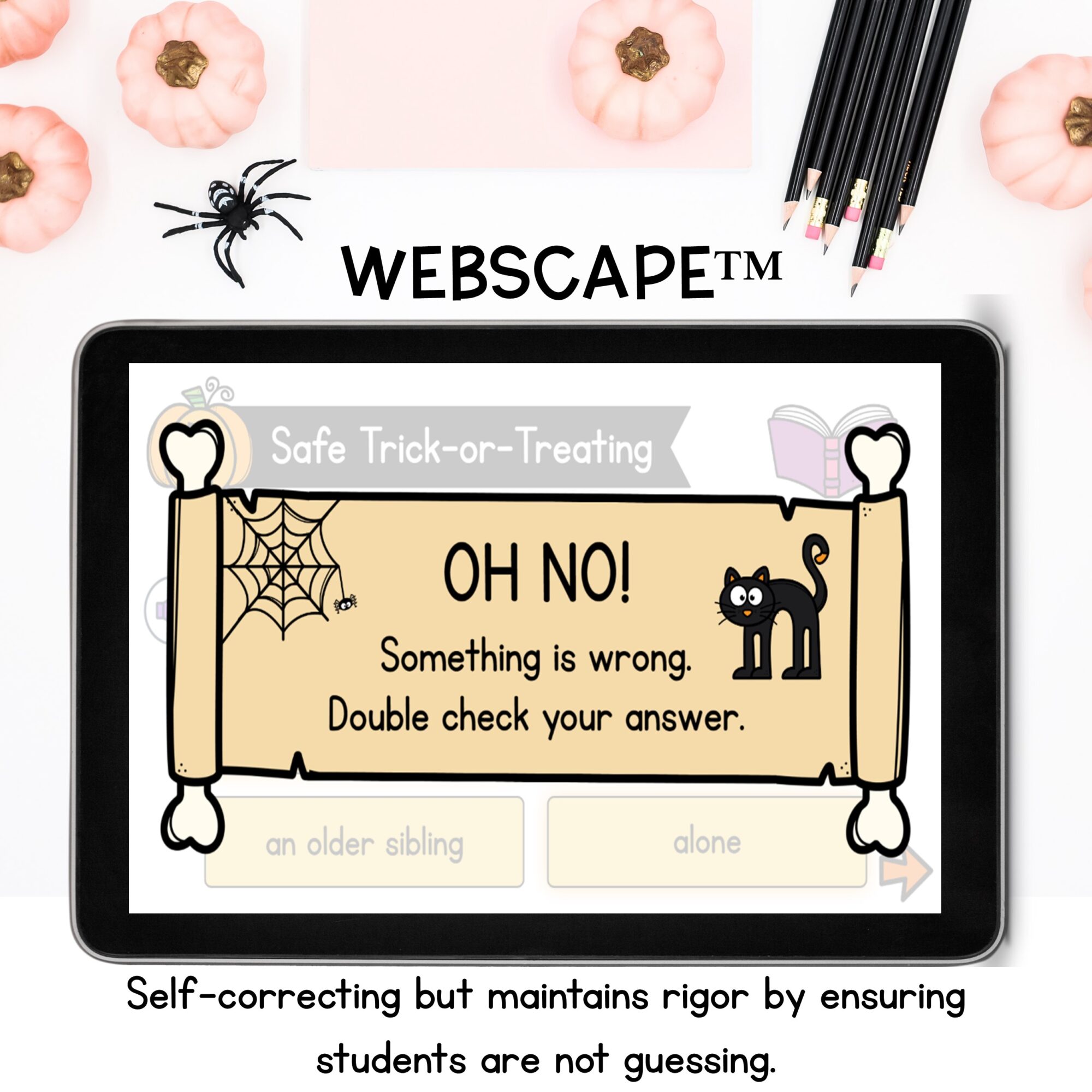 1st Grade Haunted House Halloween Reading Escape Room & Digital Webscape - Image 11