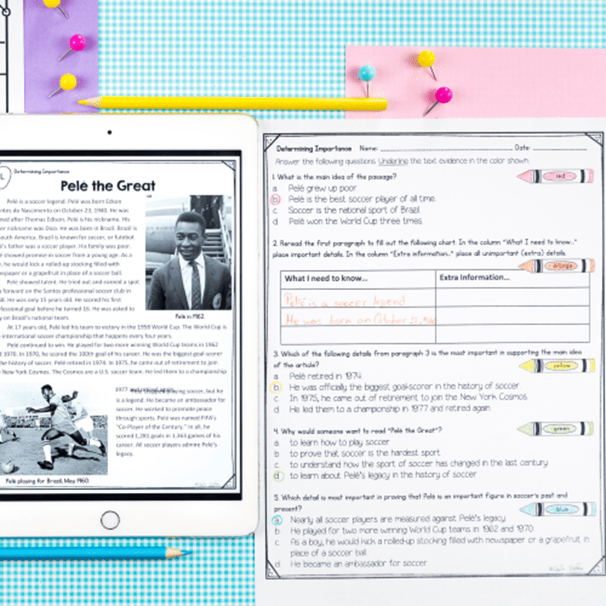 4th & 5th Grade Reading Skills & Strategies Comprehension Bundle - Image 3