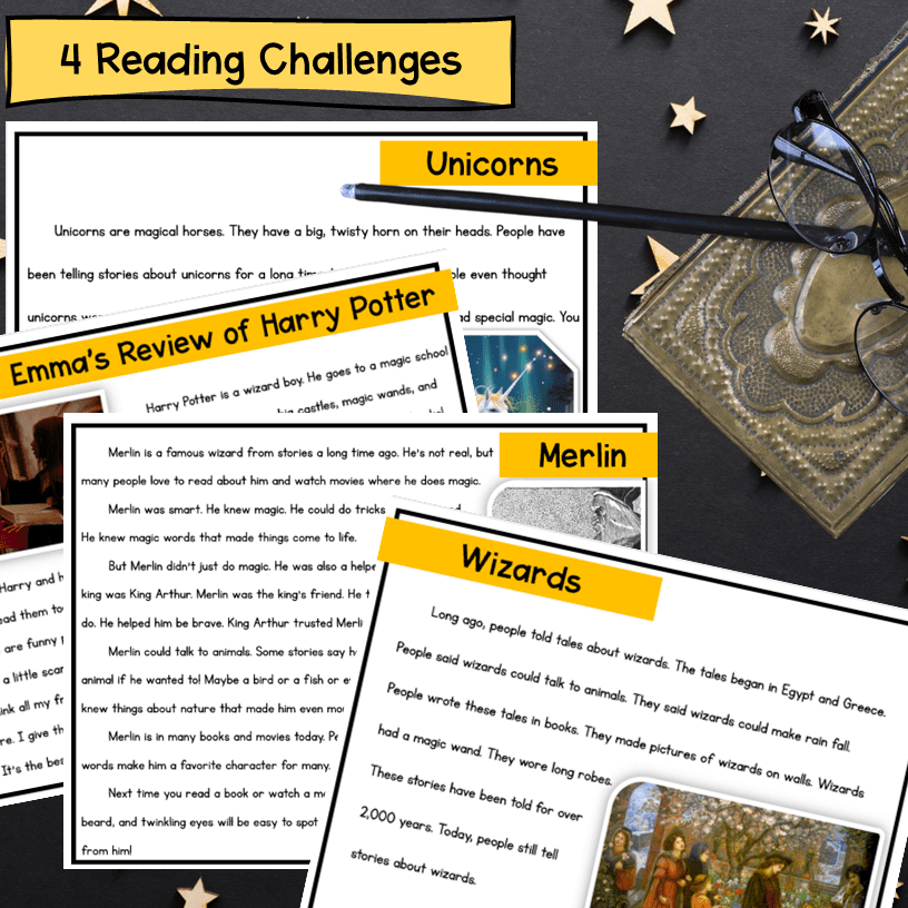 Main Topic Reading Comprehension Escape Room & Webscape 1st Grade Main Idea - Image 3