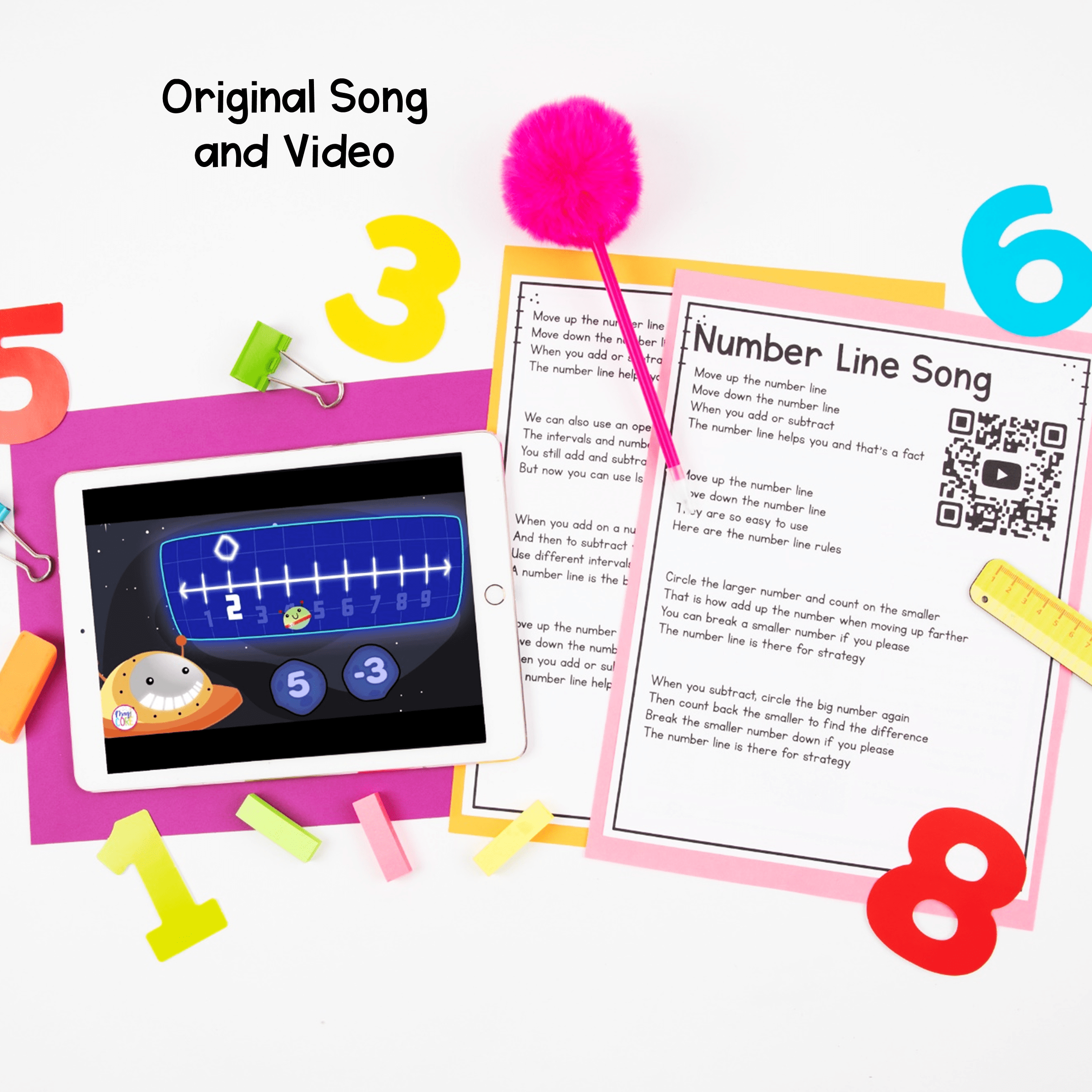 Whole Numbers as Lengths - 2nd Grade - 2.MD.B.6 - Print & Digital - Image 3