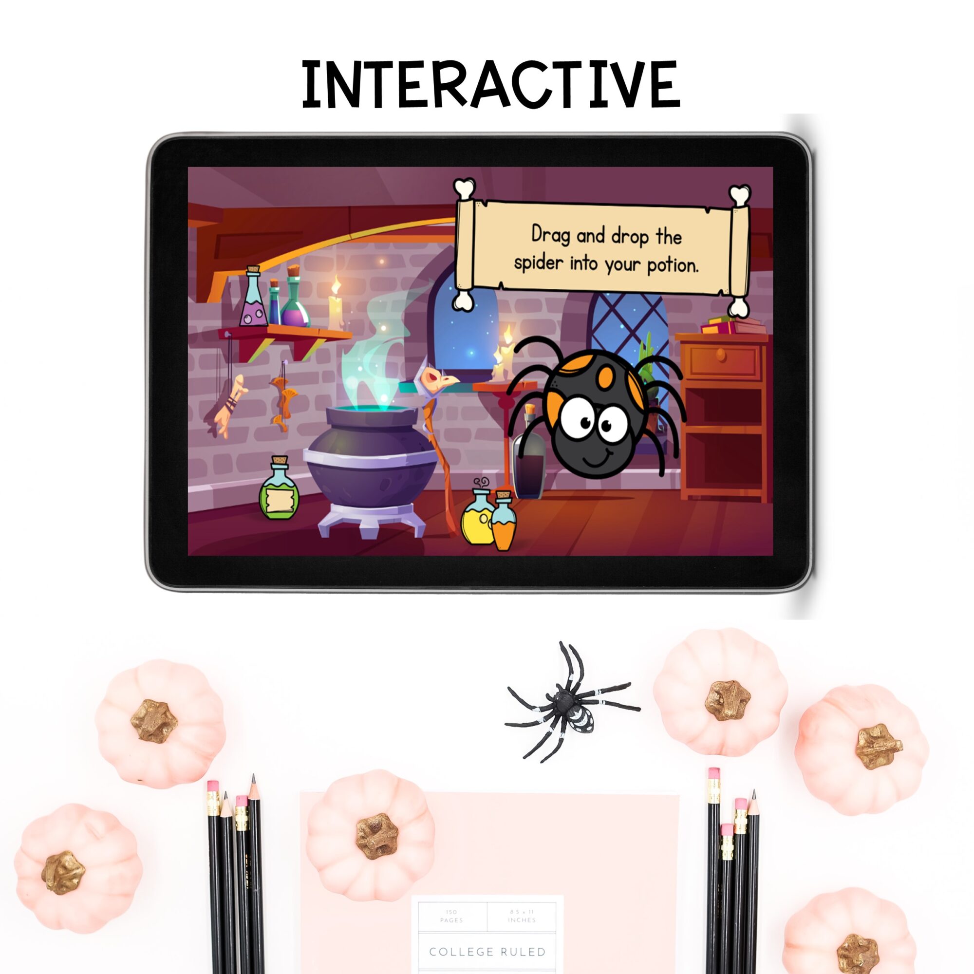 1st Grade Haunted House Halloween Reading Escape Room & Digital Webscape - Image 5
