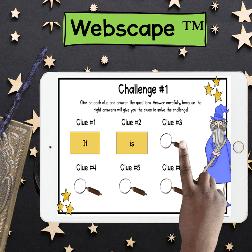 Main Topic Reading Comprehension Escape Room & Webscape 1st Grade Main Idea - Image 9