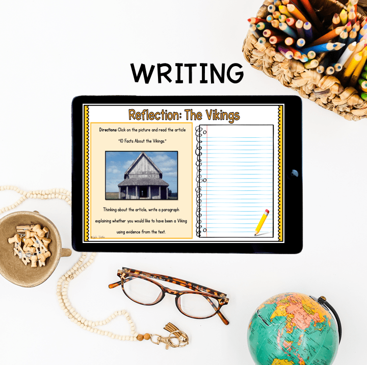 The Vikings Virtual Field Trip Google Slides & Seesaw Digital Activity - Image 5