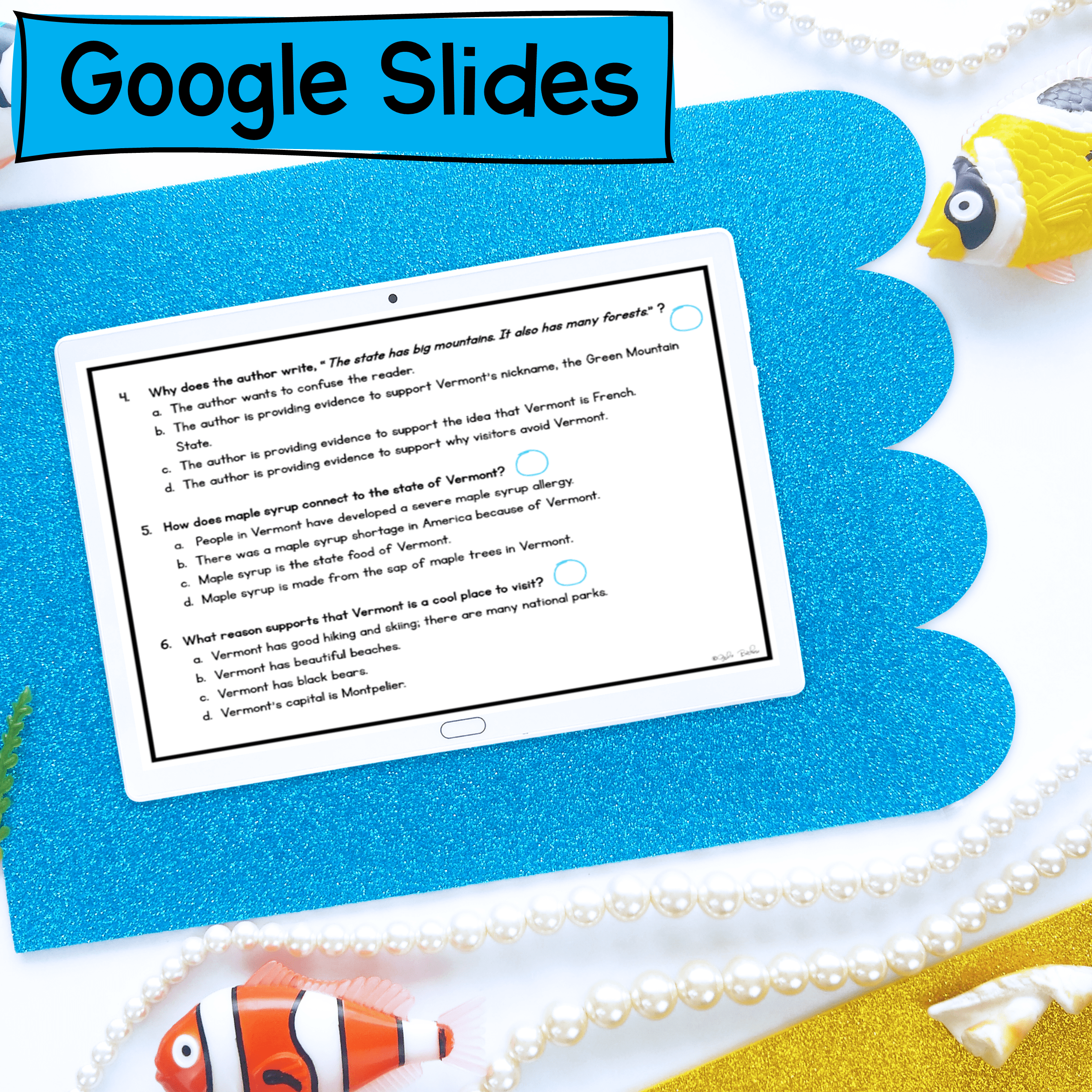 Reasons Support Points Reading Comprehension Escape Room & Webscape 1st Grade - Image 10