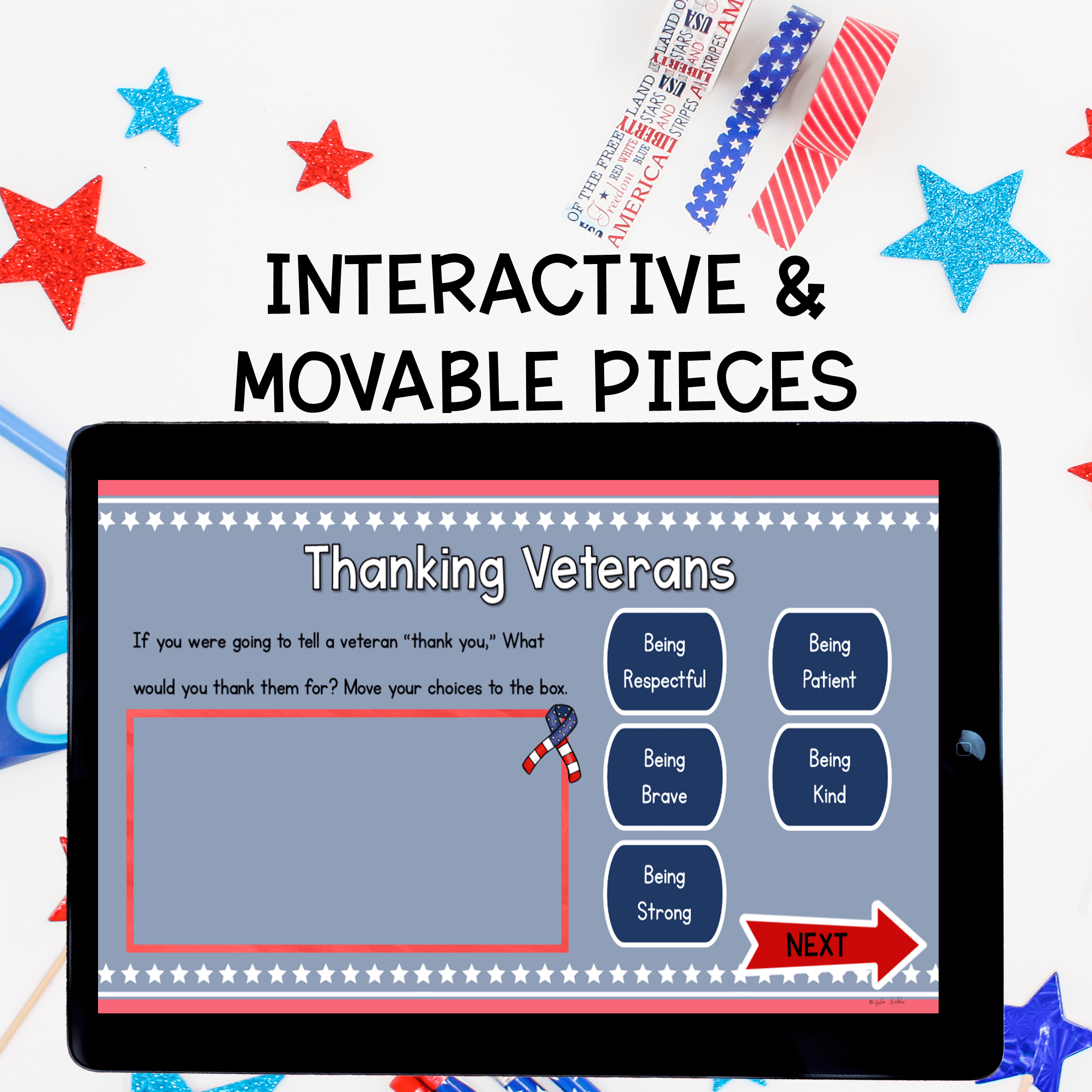 Veterans Day Virtual Field Trip Digital Resource Activity Kindergarten 1st Grade - Image 5