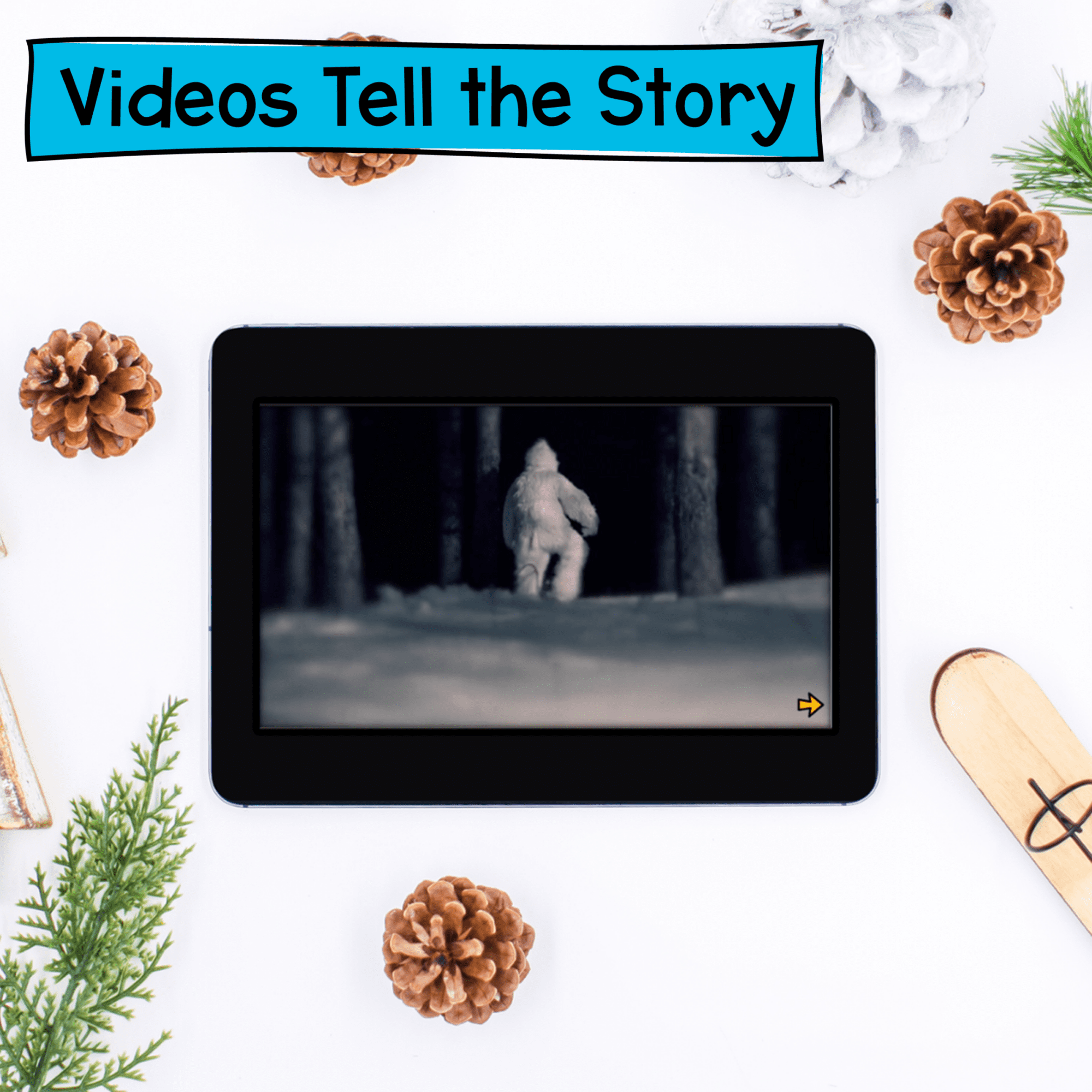 Yeti Winter Reading Comprehension Escape Room Digital Resource 6th 7th 8th Grade - Image 3