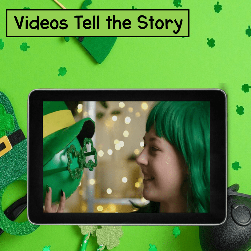 St. Patrick's Day Reading Comprehension Escape Room & Webscape™ 1st Grade March - Image 3