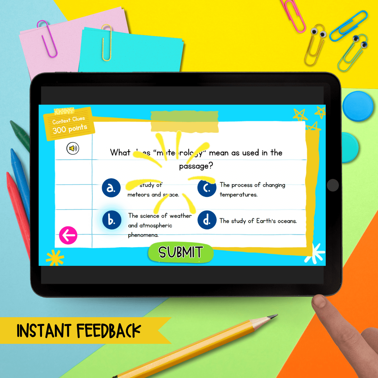 Jeopardy Style 4th Grade Reading Comprehension Review Digital ELA Quiz Game Show - Image 6