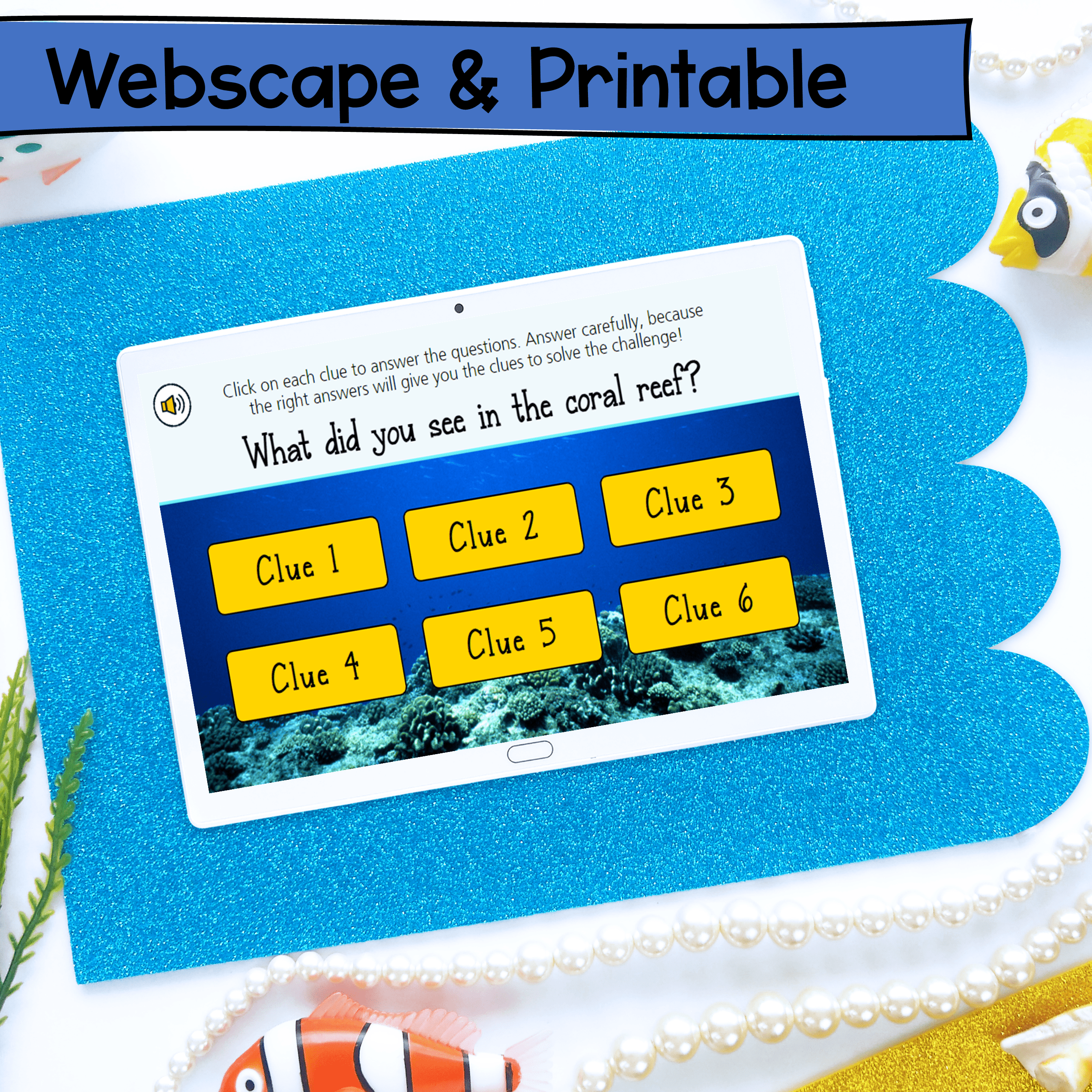 Author's Point of View & Purpose Under the Sea Escape Room 6th 7th 8th Grade - Image 4