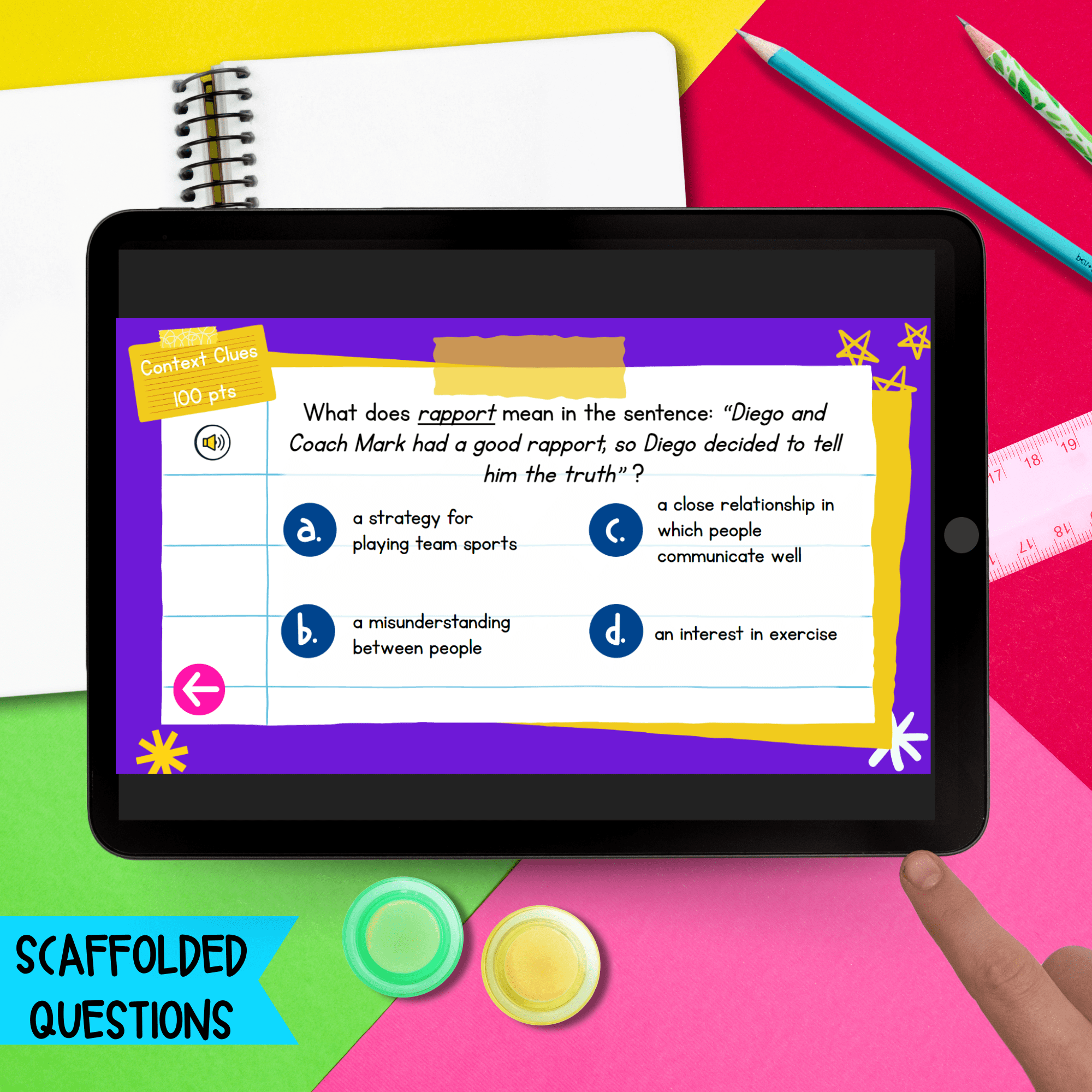 Jeopardy Style 5th Grade BUNDLE Reading Comprehension Review ELA Quiz Game Show - Image 4