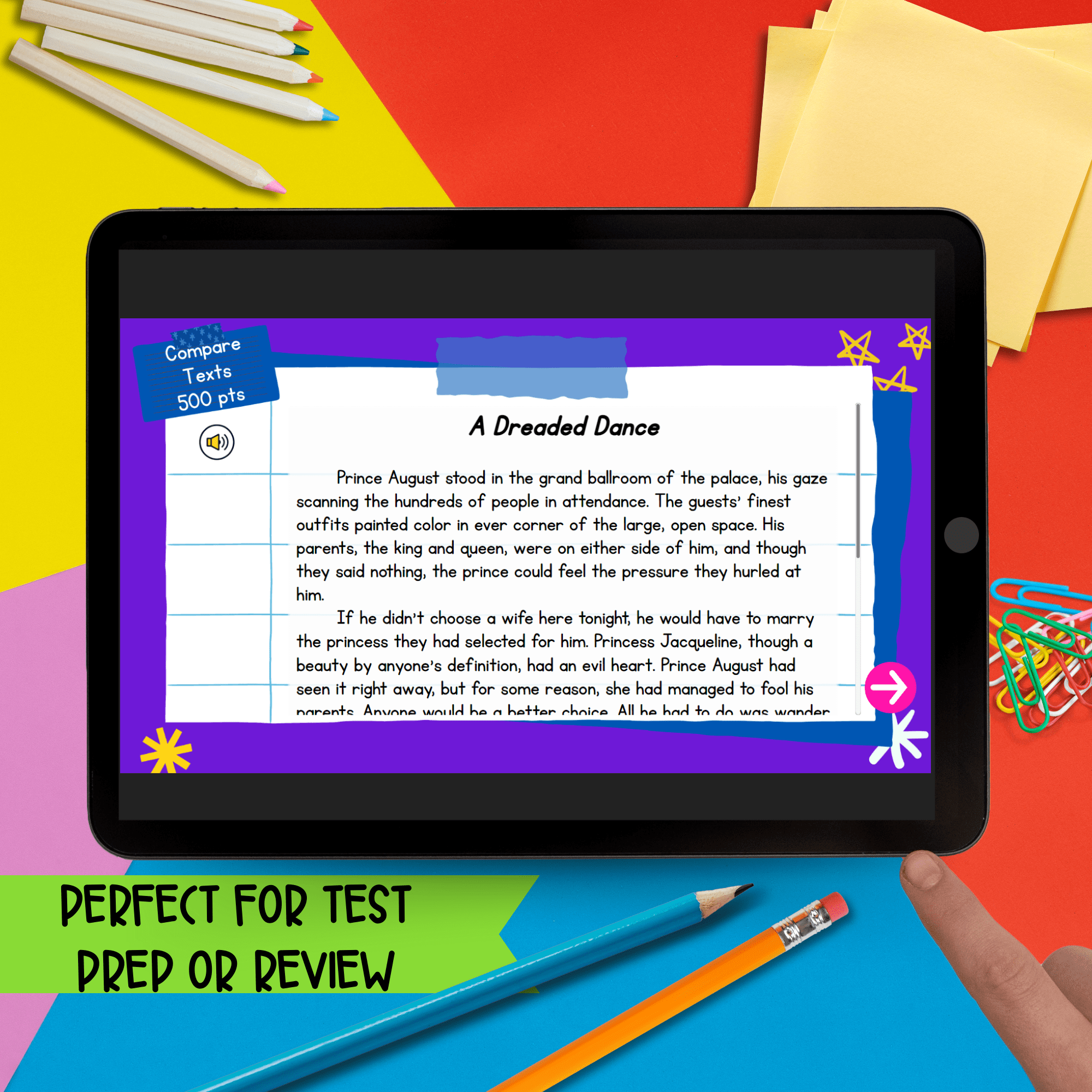 Jeopardy Style 6th Grade BUNDLE Reading Comprehension Review ELA Quiz Game Show - Image 8