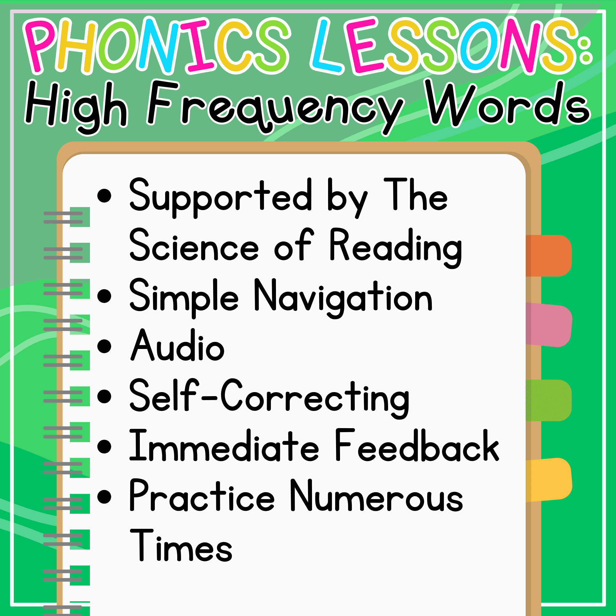 Phonics High Frequency Sight Words Digital Lesson Science of Reading SOR Aligned - Image 10