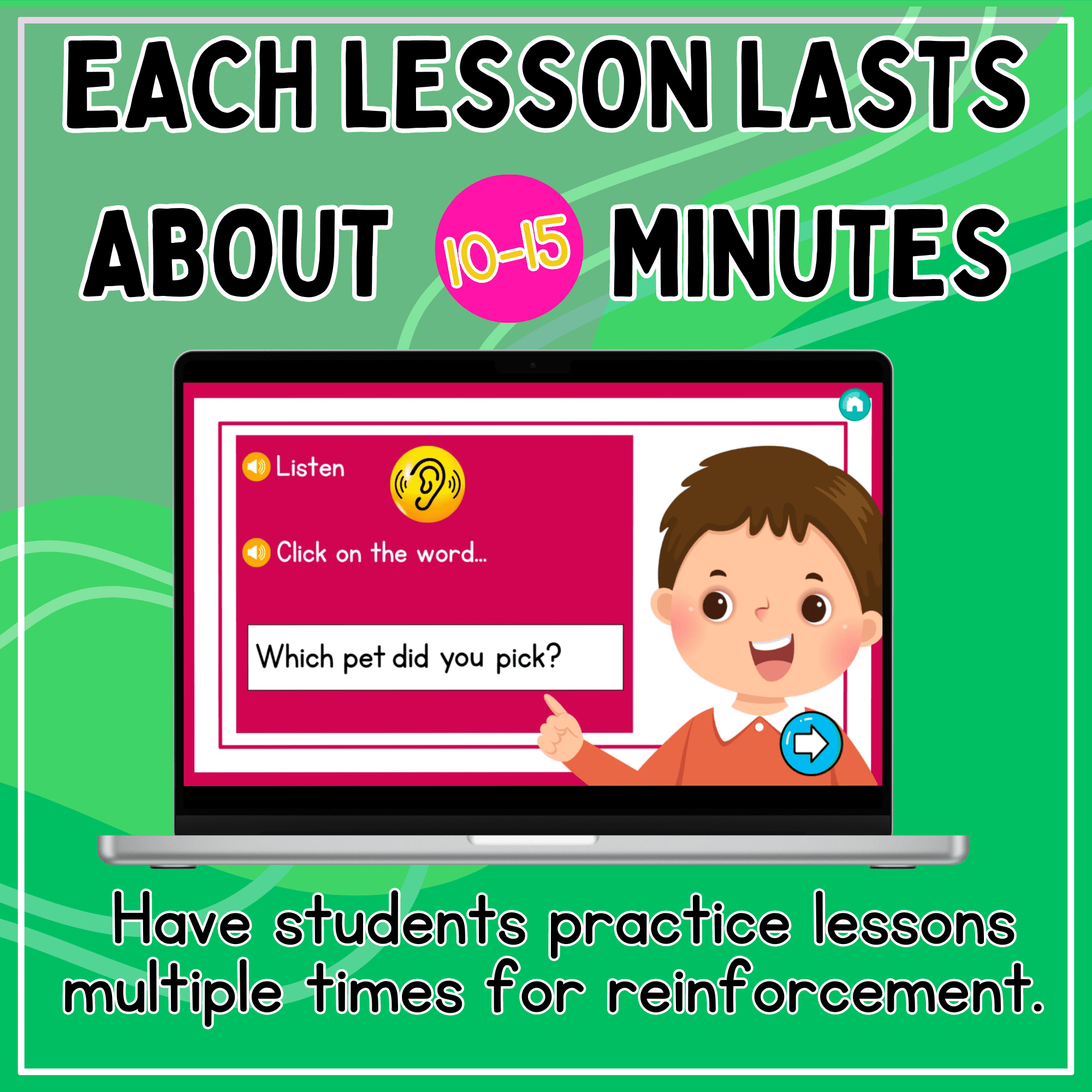 Phonics High Frequency Sight Words Digital Lesson Science of Reading SOR Aligned - Image 9