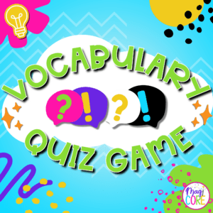 Jeopardy Style Vocabulary Reading Comprehension Review Quiz Game Show