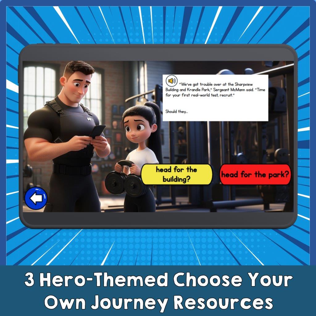 Choose Your Own Journey Be the Hero Reading Digital Resource Bundle - Image 2