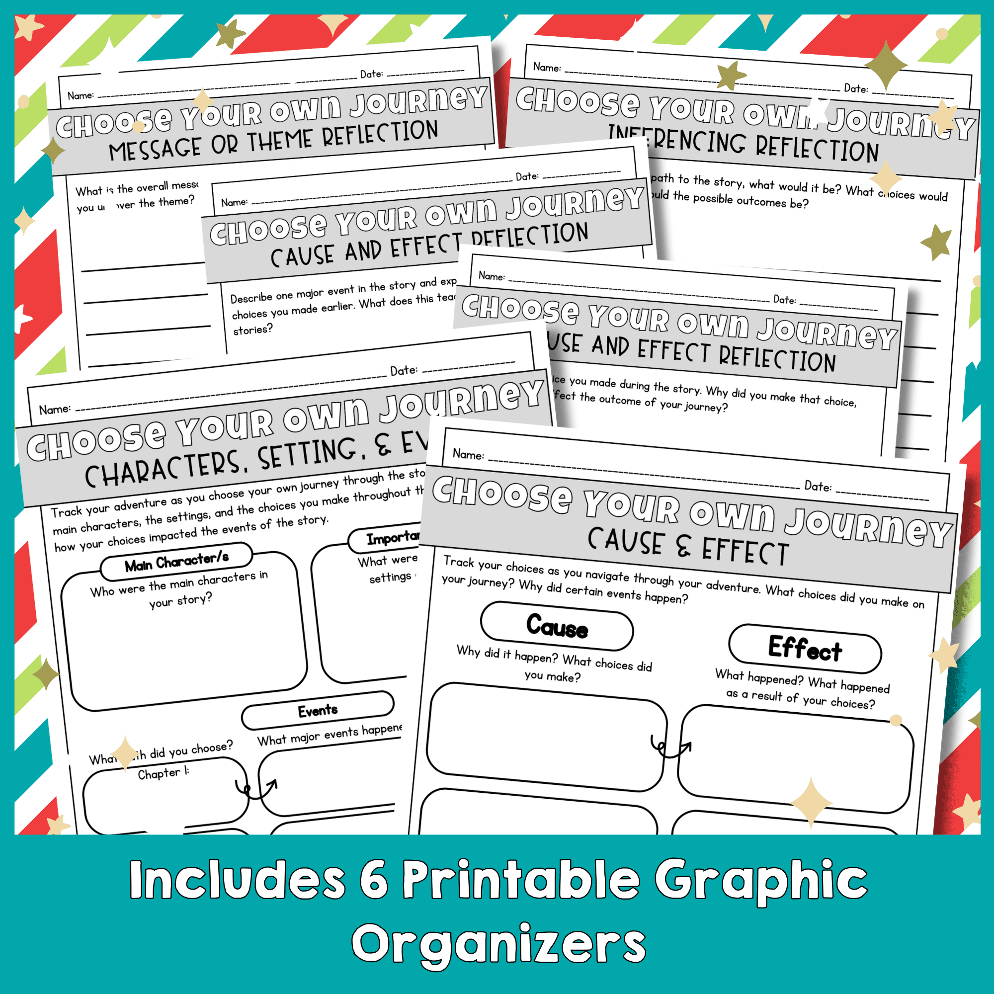 Choose Your Own Journey COMPLETED Holiday Reading Digital Resource Bundle - Image 4