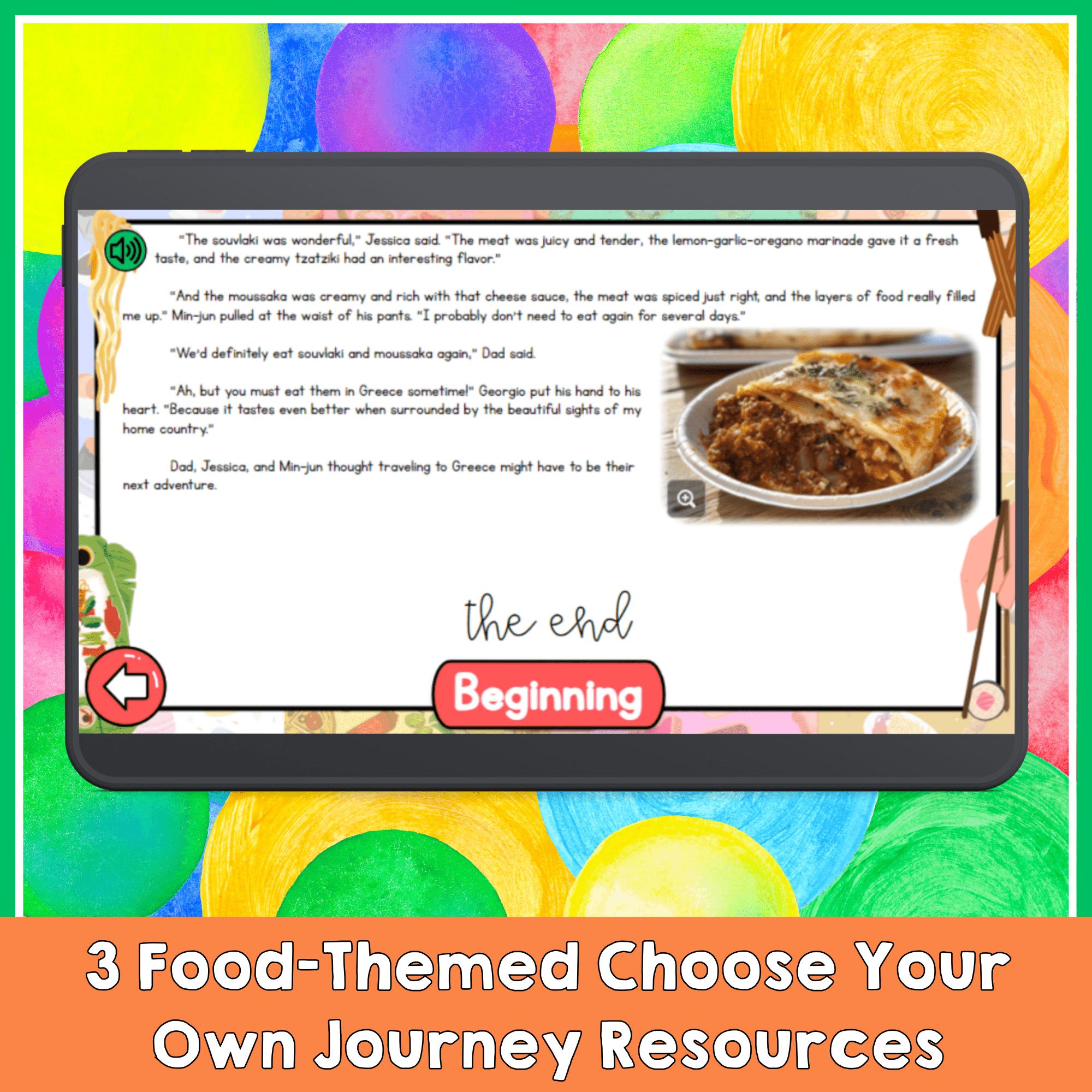 Tasty Adventures Food Choose Your Own Journey Digital Resource Bundle - Image 2
