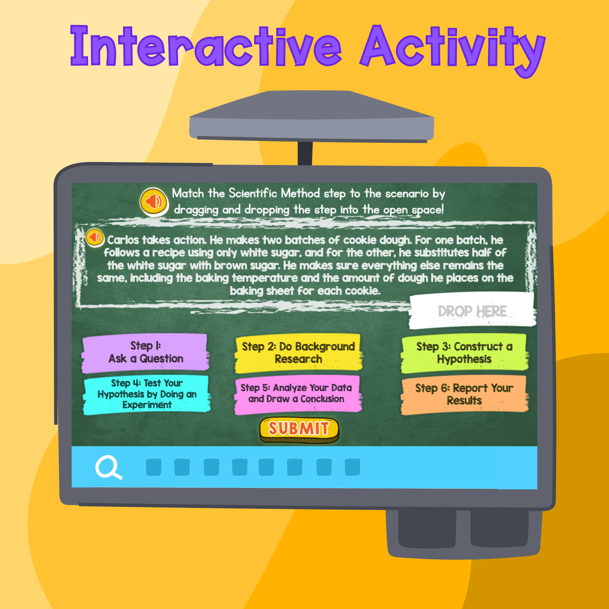 The Scientific Method Digital Science Lesson Activity Test - Image 3