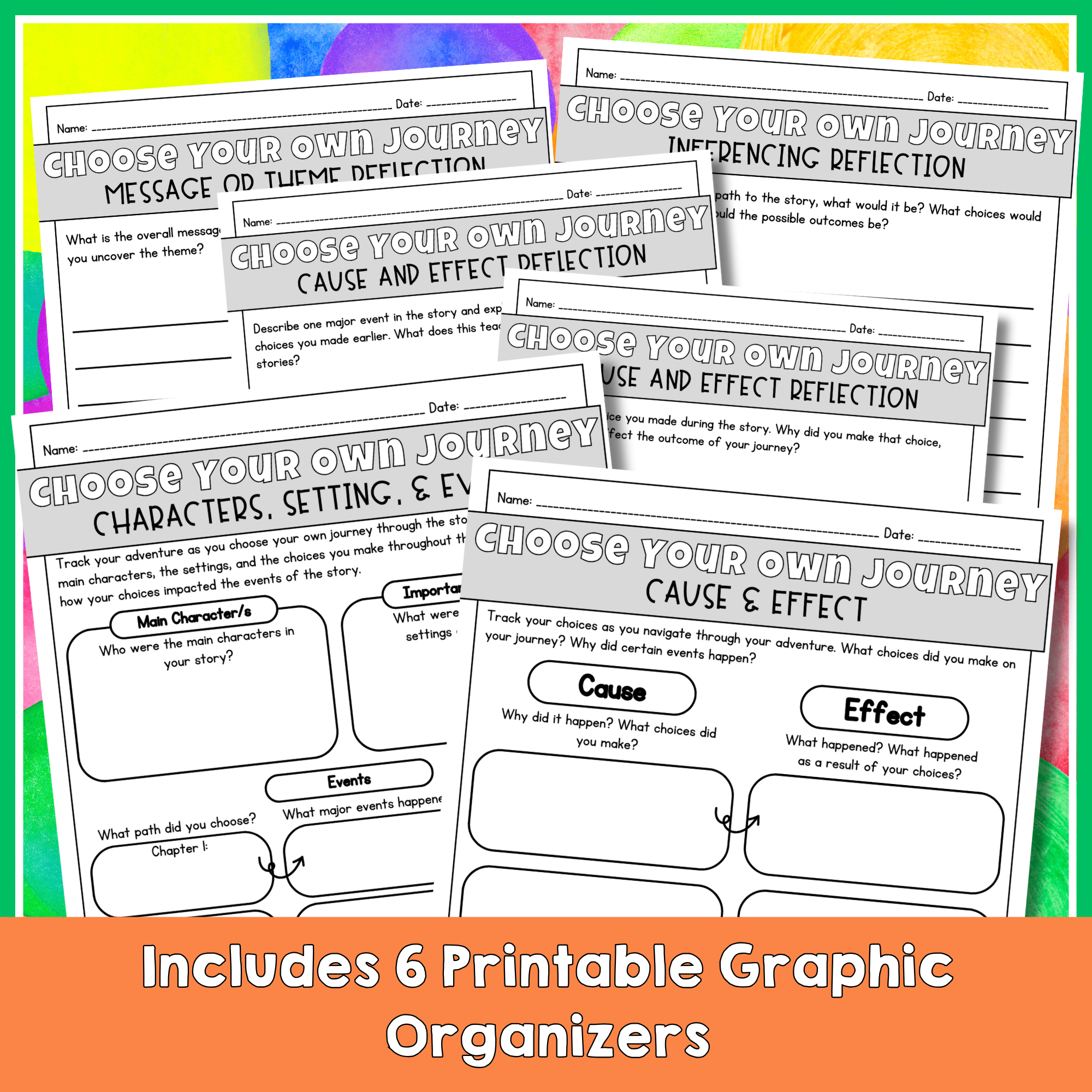 Tasty Adventures Food Choose Your Own Journey Digital Resource Bundle - Image 4