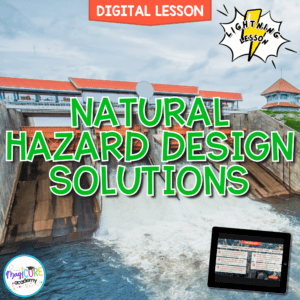 Natural Hazard Design Solutions Digital Science Activity 4th Grade NGSS 4-ESS3-2