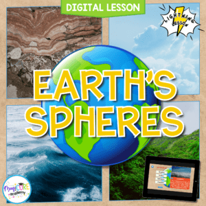 Earth's Spheres Digital Science 5th Grade NGSS 5-ESS2-1