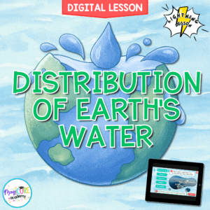 Distribution of Earth's Water Digital Science Activity 5th Grade NGSS 5-ESS2-2