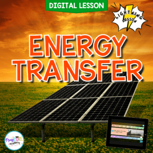 Energy Transfer Digital Science Activity 4th Grade NGSS 4-PS3-2