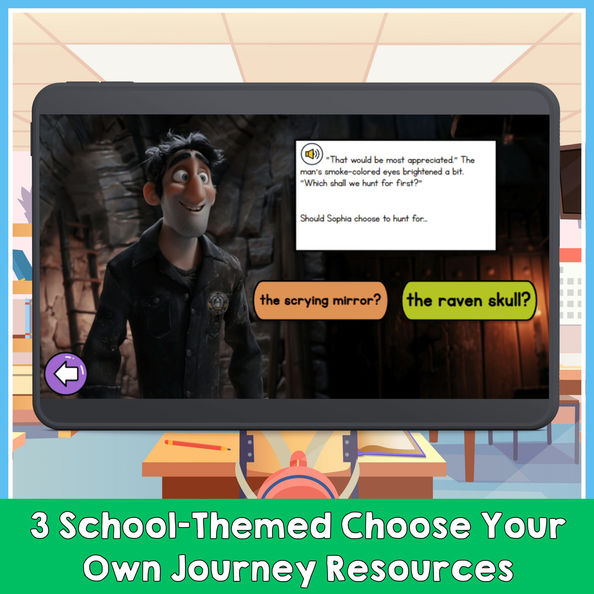 Classroom Chronicles School Choose Your Own Journey Digital Resource Bundle - Image 2