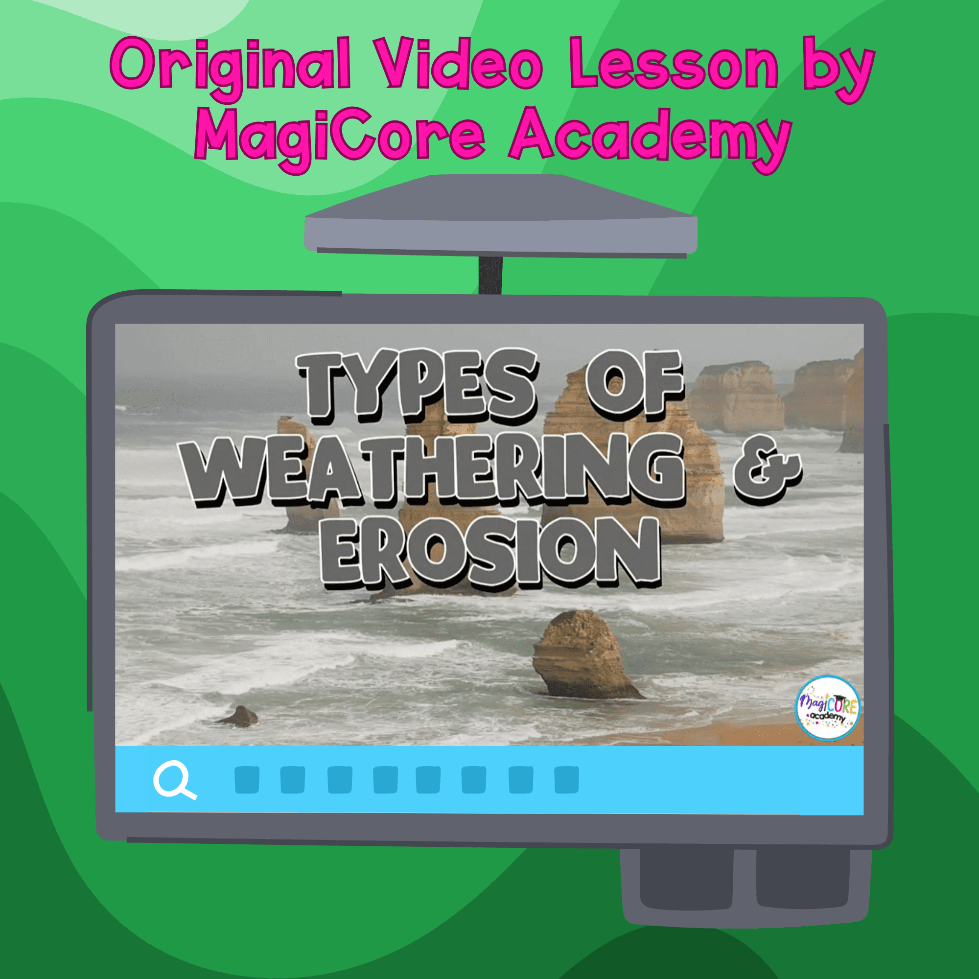 Weathering and Erosion Digital Science Activity 4th Grade NGSS 4-ESS2-1 - Image 2