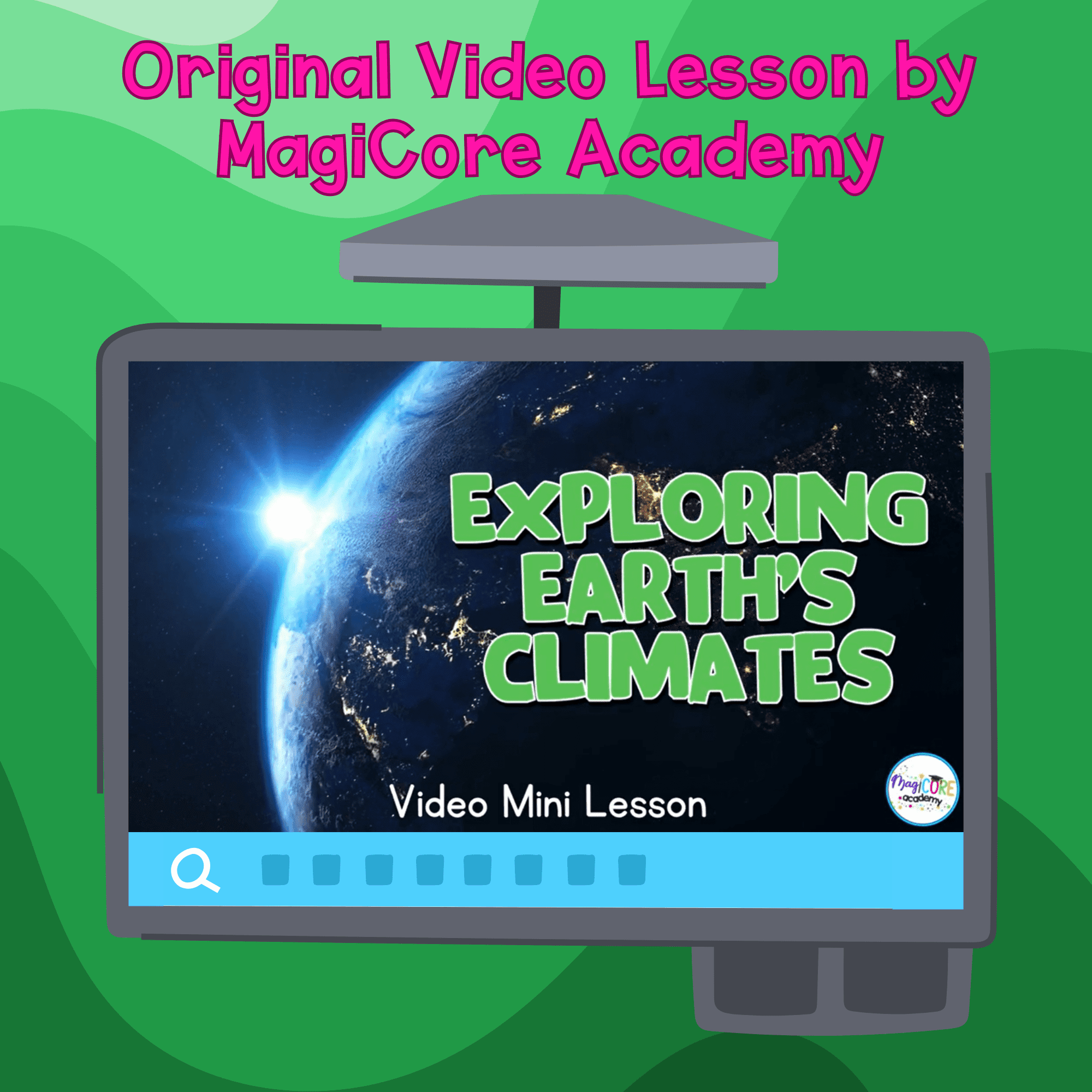 World Climates Digital Science Activity Video 3rd Grade NGSS 3-ESS2-2 - Image 2