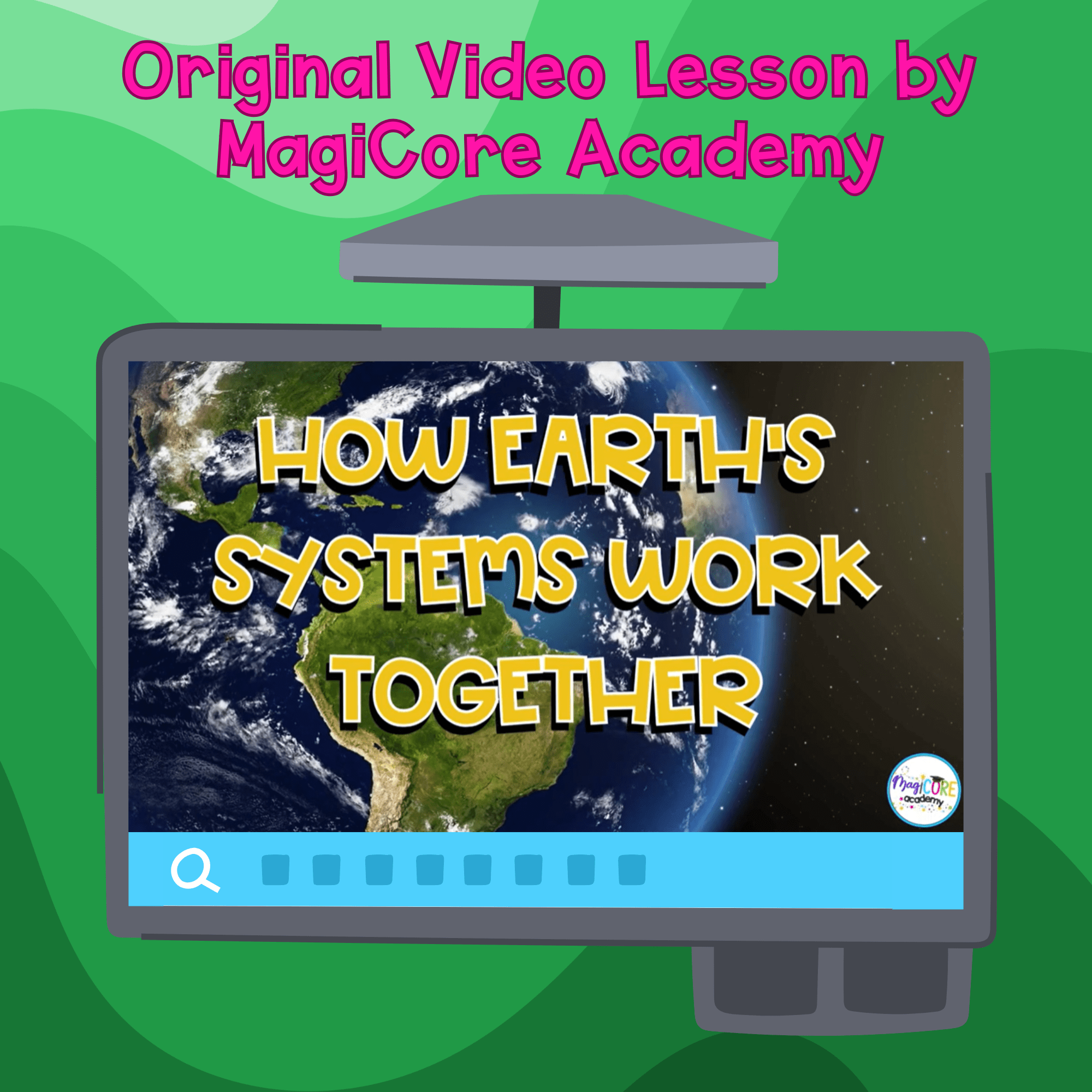Earth's Spheres Digital Science 5th Grade NGSS 5-ESS2-1 - Image 2