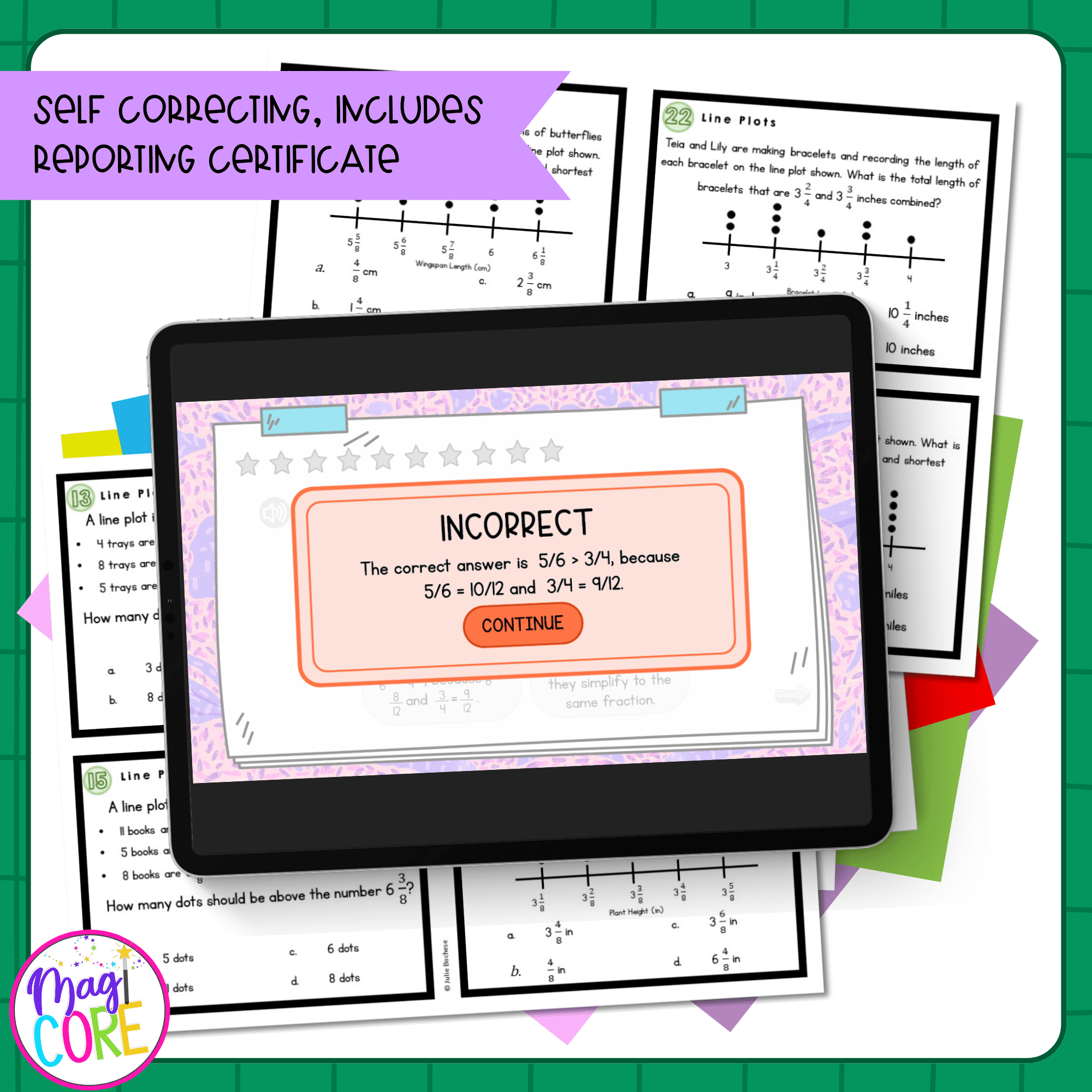 Measurement and Data 4th Grade Math Task Card Bundle - Image 3
